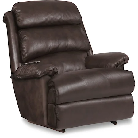 PowerReclineXR+ RECLINA-ROCKER® Recliner with Channel-Tufted Back